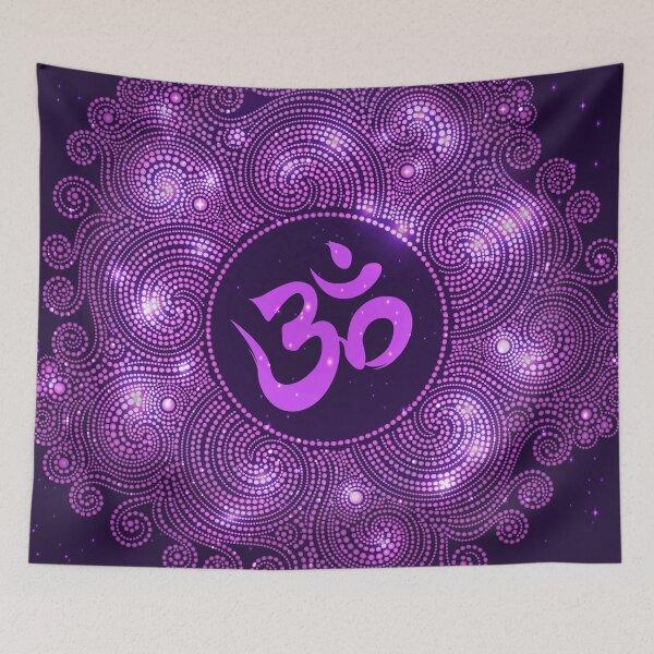 Item preview, Crown Chakra Dots Mandala - 69 designed and sold by chakraplaza.