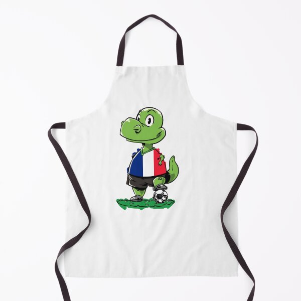 Item preview, Soccer Dinosaur - French / France designed and sold by iHeartDinosaurs.