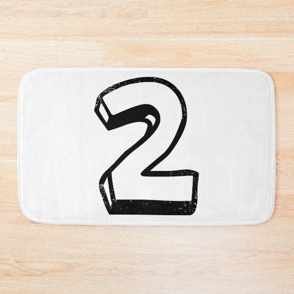 Item preview, Two the number 2 for lovers of #2 designed and sold by PsychicCatStore.