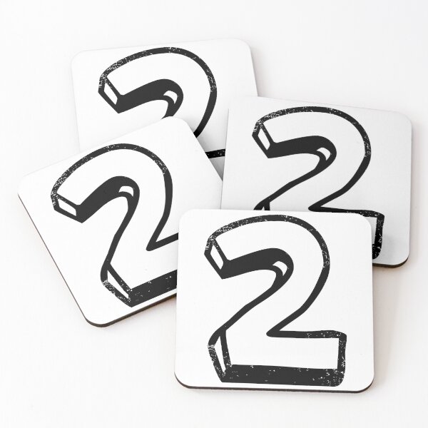 Item preview, Two the number 2 for lovers of #2 designed and sold by PsychicCatStore.