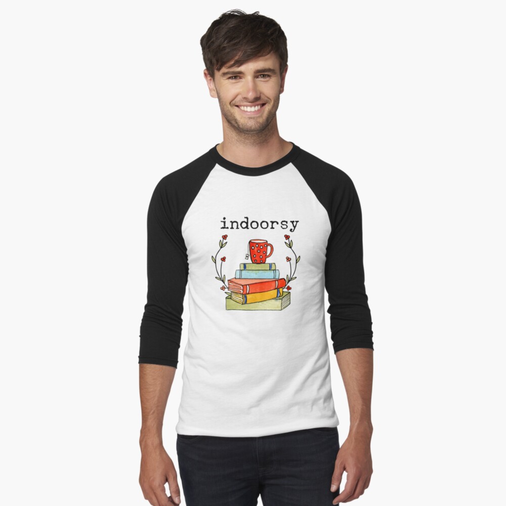 Item preview, Baseball ¾ Sleeve T-Shirt designed and sold by Dollfacedesign.