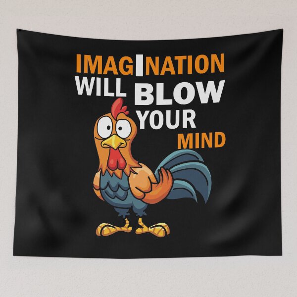 Item preview, Imagination Will Blow Your Mind, Funny Blowjob designed and sold by Poloy.