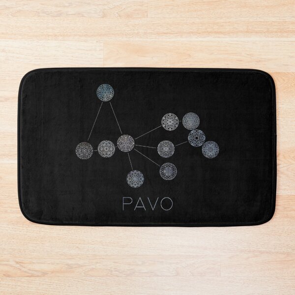 Item preview, Pavo Constellation Mandalas designed and sold by MetaPhyStore.