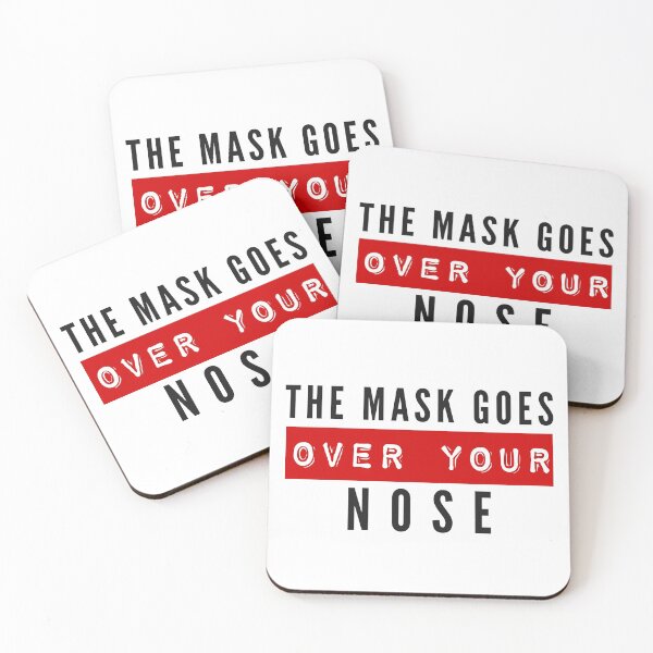 Item preview, The Mask Goes Over Your Nose designed and sold by PacificStreams.