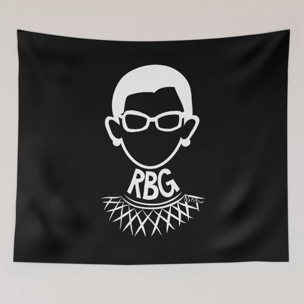 Aperçu de l'œuvre Notorious RBG Ruth Bader Ginsburg créée et vendue par NOTSNIW ART.
