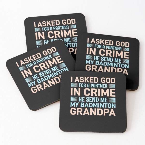 Item preview, I Ask God For A Partner In Crime He Send My Grandpa designed and sold by WearMyDesign.