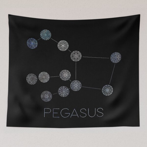 Item preview, Pegasus Constellation Mandalas designed and sold by MetaPhyStore.