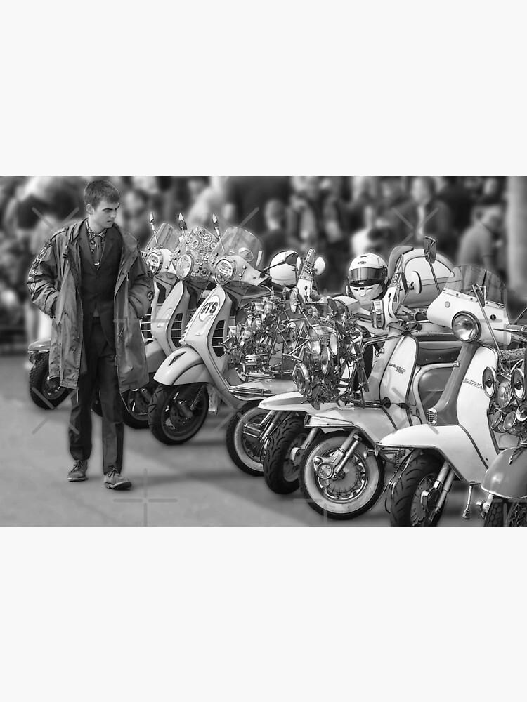 "Scooters Brighton 15" Photographic Print for Sale by grantspics Redbubble