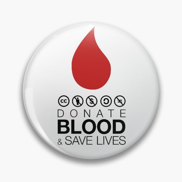 Item preview, Donate blood under creative commons license to save lives for free designed and sold by cinemadnesshirt.