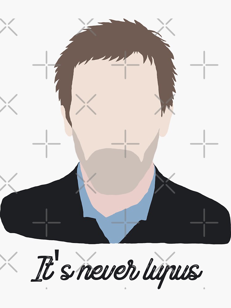 "House MD" Sticker for Sale by Han44 Redbubble