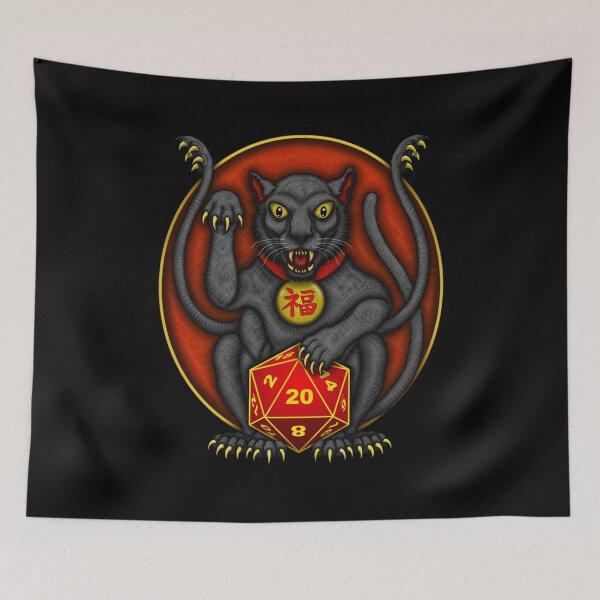 Item preview, Maneki-Neko Displacer Beast - Azhmodai 2020 designed and sold by Azhmodai.