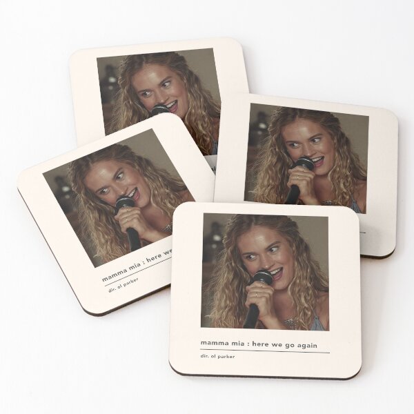 Item preview, minimalist mamma mia poster designed and sold by ☆ .*｡･.