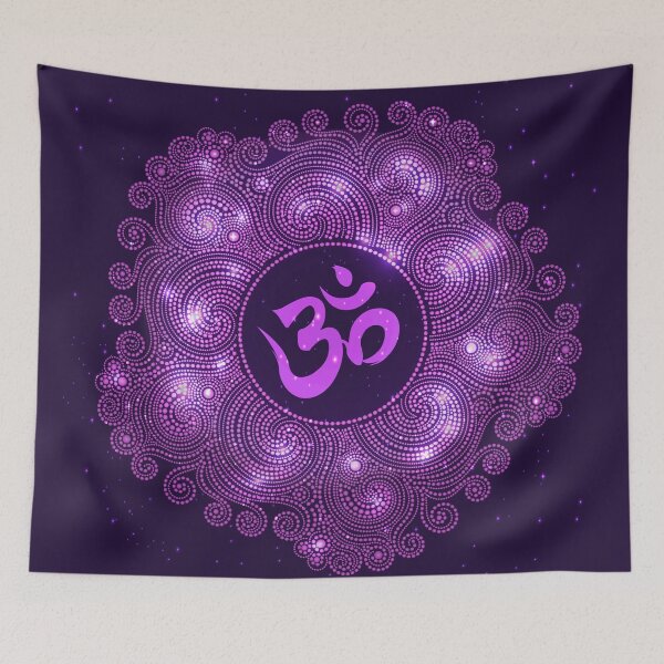 Item preview, Crown Chakra Dots Mandala - 69 designed and sold by serenaking.