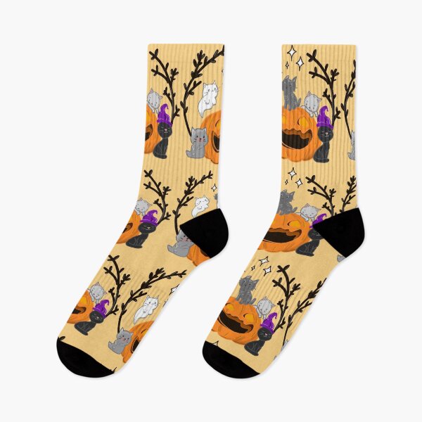 Item preview, Halloween cats designed and sold by Aurealis.