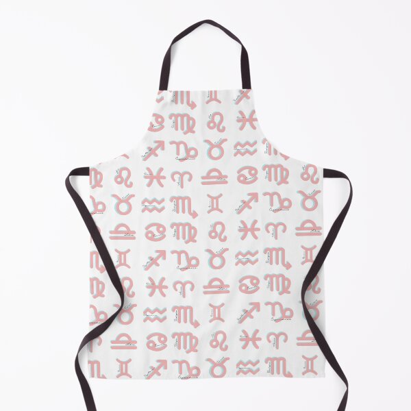 Item preview, Minimalist Zodiac signs pack pastel pink and teal colors with black handwritten text designed and sold by milkasweet.