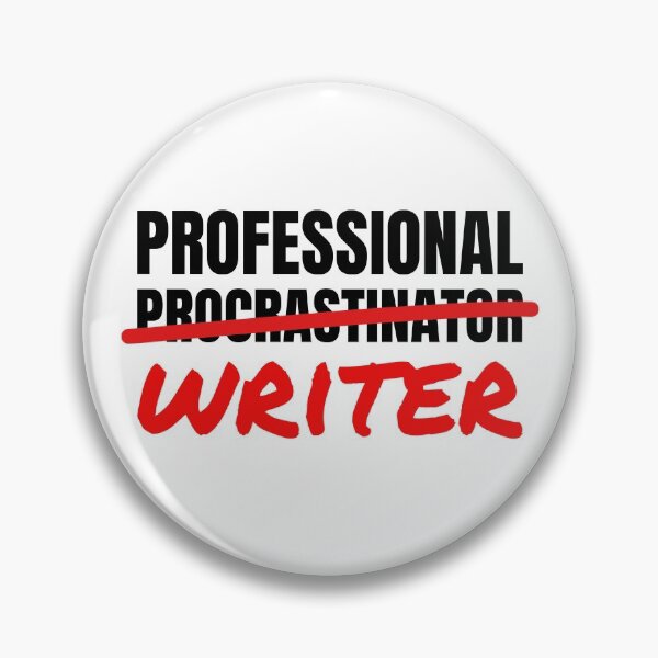 Item preview, Professional Procrastinator Writer designed and sold by SuperStuffStore.