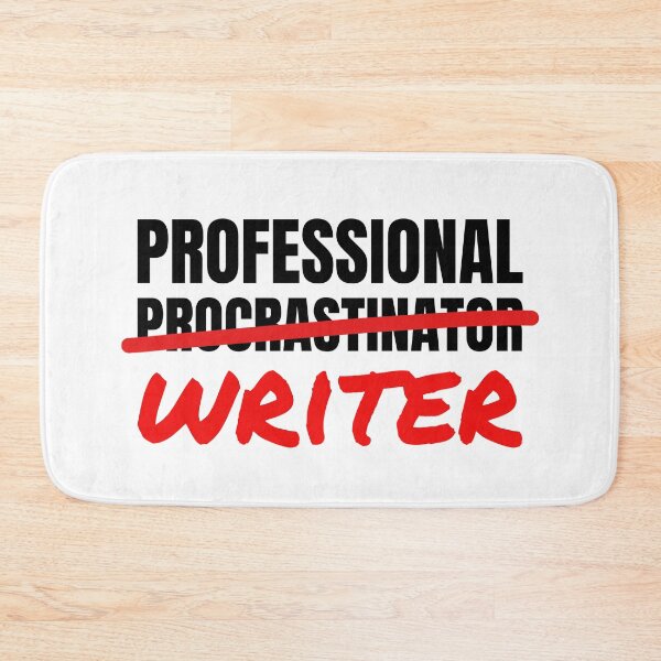 Item preview, Professional Procrastinator Writer designed and sold by SuperStuffStore.