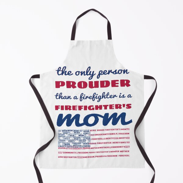 Item preview, The only person prouder than a firefighter is a firefighter's mom designed and sold by zPremium.