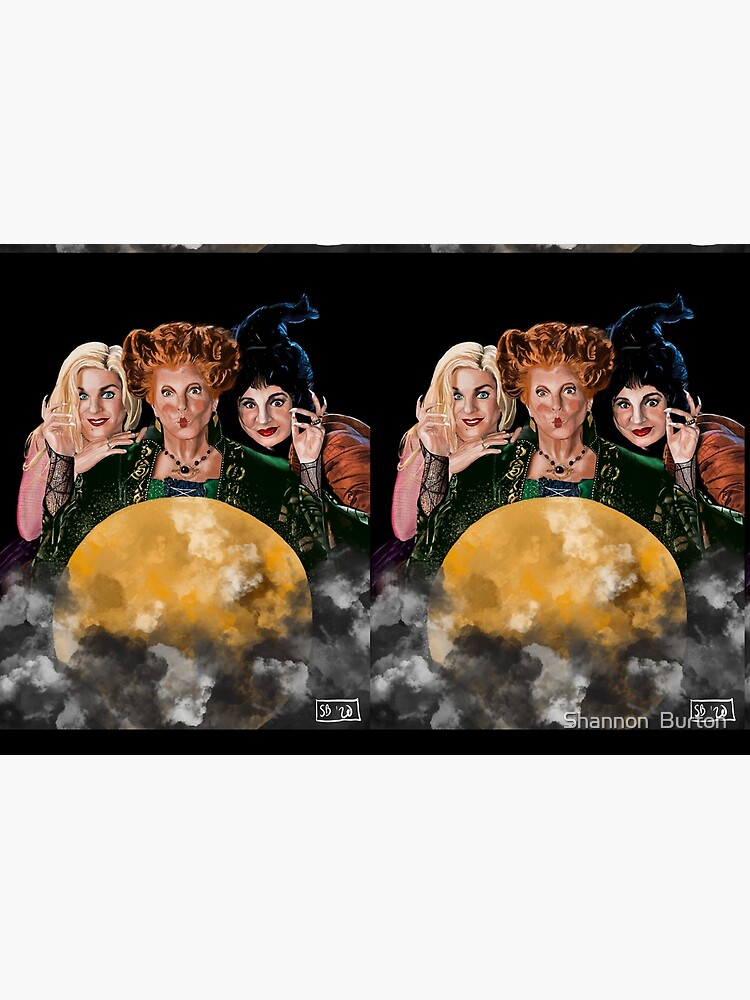 The Sanderson Sisters - Hocus Pocus Halloween Painting Sticker for Sale by  Shannon Burton