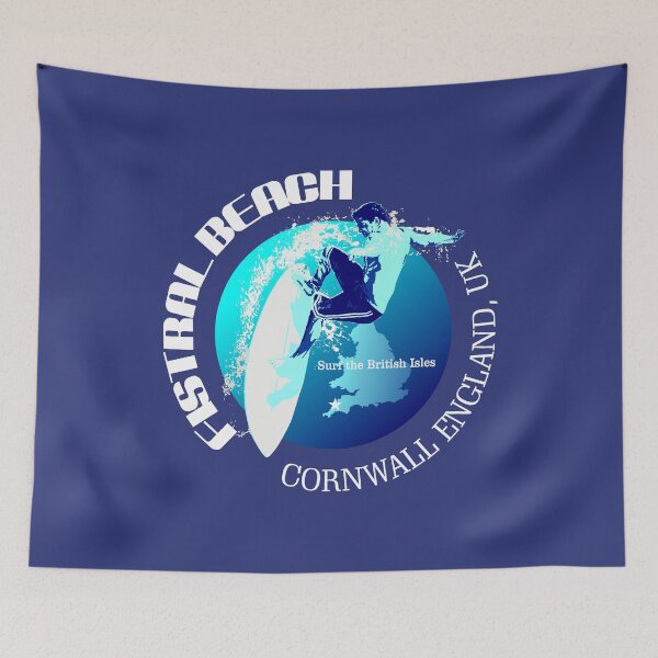 Item preview, Fistral Beach (SRF) designed and sold by curranmorgan.
