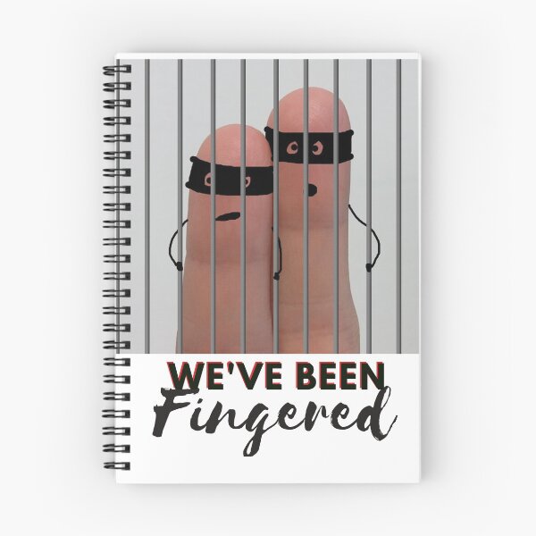 Item preview, We've Been Fingered Two Caught Up T-Shirt designed and sold by Lifestylenoise.