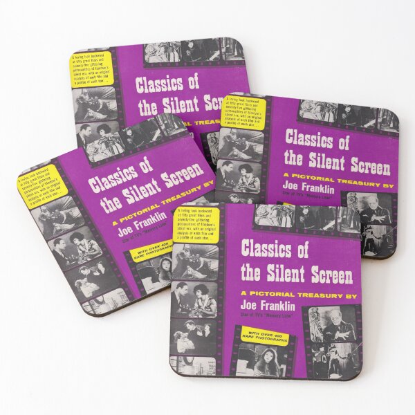 Item preview, CLASSICS of the SILENT SCREEN by Joe Franklin designed and sold by NitrateNerd.