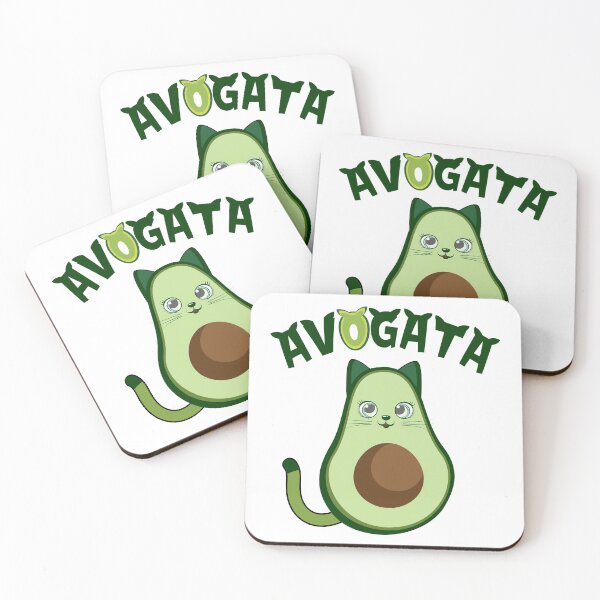 Item preview, Avogata Cat | Cute and Funny Avocado Cat | Aguacate Gato designed and sold by crouchingpixel.