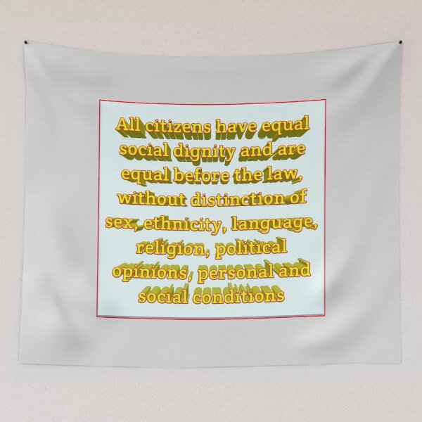 Item preview, Article 3 of Italian Constitution 005 designed and sold by ITALY-Roselli-.