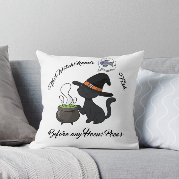 Item preview, This witch needs fish before any Hocus Pocus designed and sold by Ubonphan K..