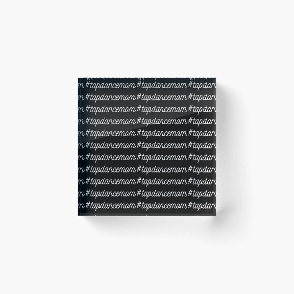 Item preview, #tapdancemom Dance design in white typography, The best fun gift for any dancer! -  tap dance art, #tapdanceart, tap fam designed and sold by TAP-DANCE-ART.