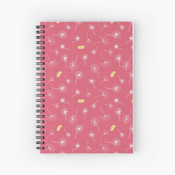 Magenta lion mouth Spiral Notebook