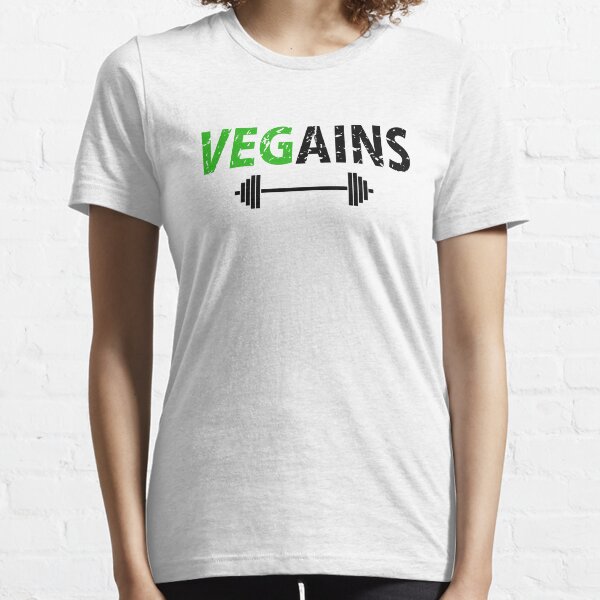 Vegains Gym Bodybuilder Essential T-Shirt