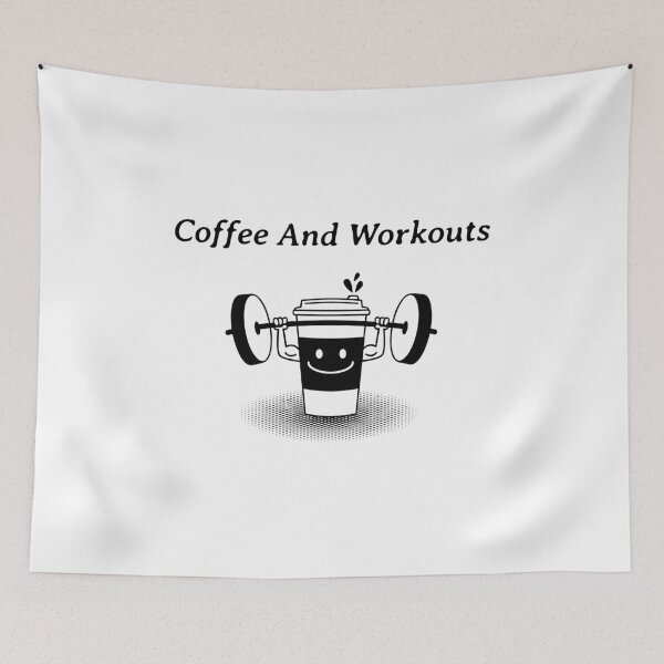 Item preview, Coffee And Workouts designed and sold by Teeshirters1.