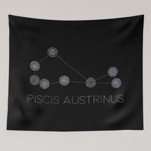 Item preview, Piscis Austrinus Constellation Mandalas designed and sold by MetaPhyStore.