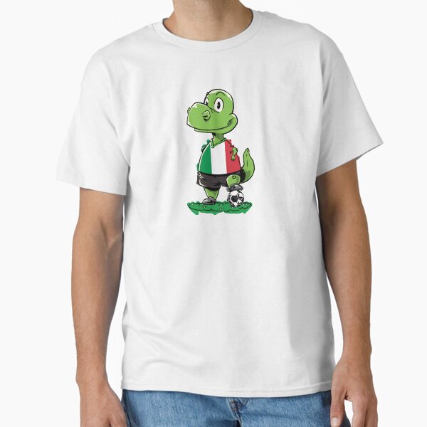 Soccer Dinosaur - Itlay Classic T-Shirt