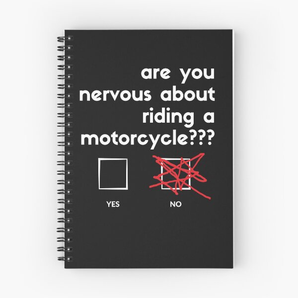 Item preview, Are You Nervous About Riding a Motorcycle? designed and sold by Spicy Chilli.