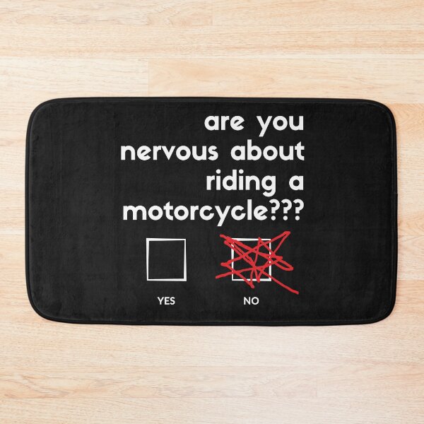 Item preview, Are You Nervous About Riding a Motorcycle? designed and sold by Spicy Chilli.
