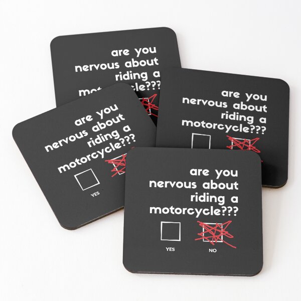 Item preview, Are You Nervous About Riding a Motorcycle? designed and sold by Spicy Chilli.