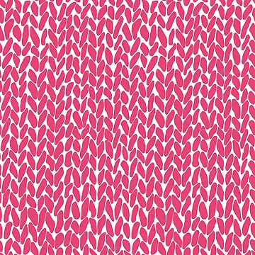 Artwork thumbnail, Hand Knit Raspberry by ProjectM