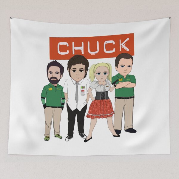 Item preview, Team Bartowski designed and sold by Crafty Ninja Shop.