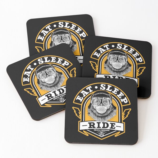 Item preview, Eat, Sleep, Ride Chimp designed and sold by Mo-BikeDesigns.