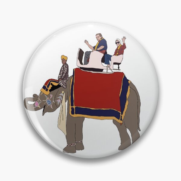 Item preview, RBG and Scalia Elephant Ride- Ruth Bader Ginsburg and Antonin Scalia Ride Elephant Together designed and sold by General Nonsense Store.