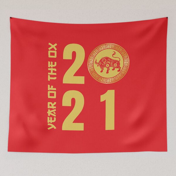 Item preview, Chinese Year Of The Ox 2021 designed and sold by playloud.