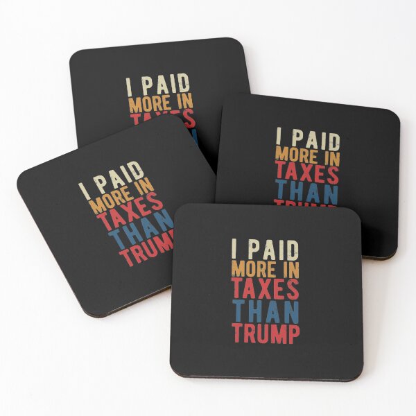 Item preview, I PAID MORE TAXES THAN DONALD TRUMP designed and sold by CodingForTech.