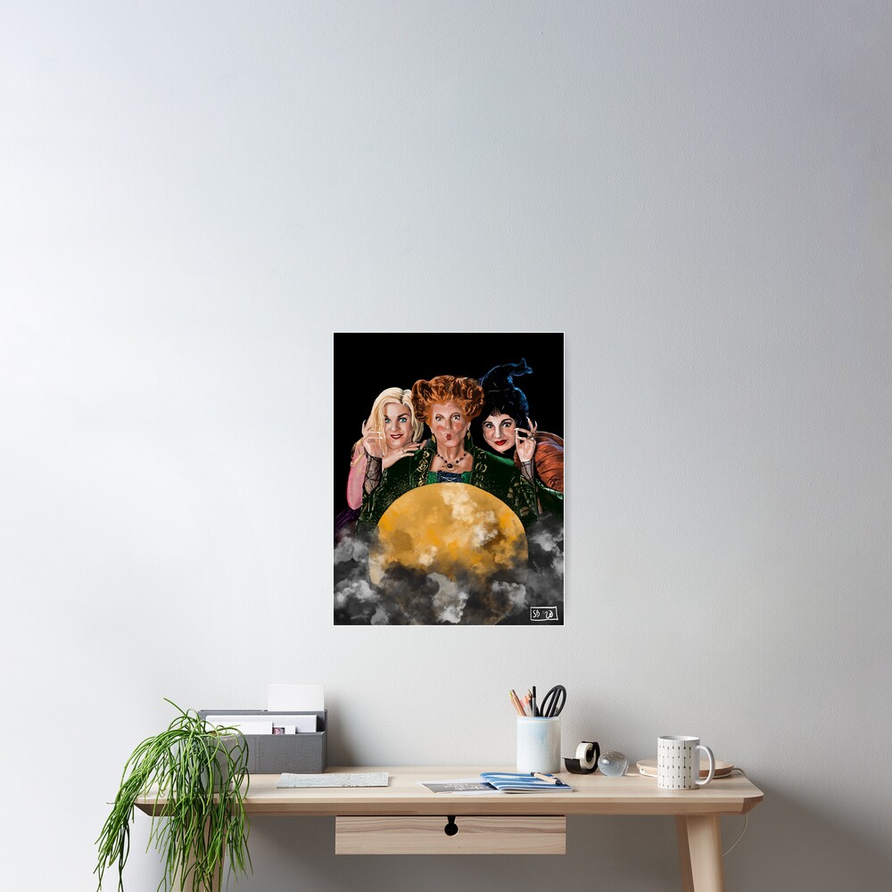 The Sanderson Sisters - Hocus Pocus Halloween Painting Sticker for Sale by  Shannon Burton