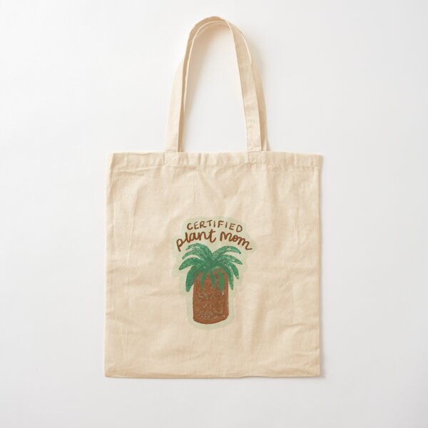 Certified plant mom Cotton Tote Bag