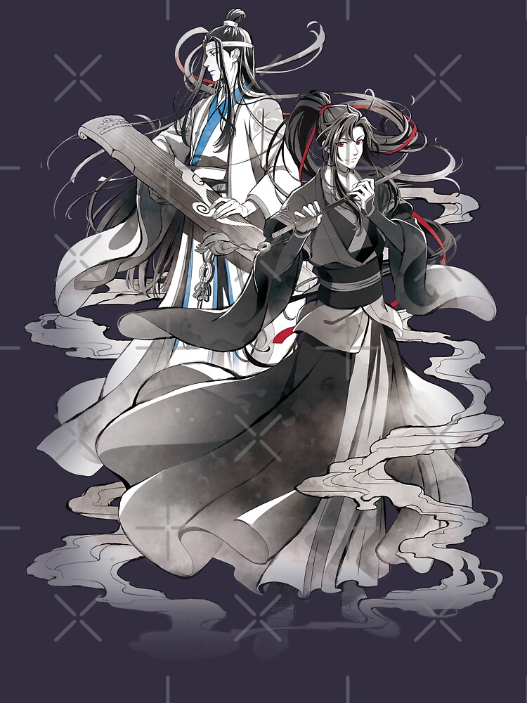 Lan Wangji and Wei Ying - Mo Dao zu shi - Grandmaster of Demonic  Cultivation - The Founder of Diabolism Sticker by LokittyLevi