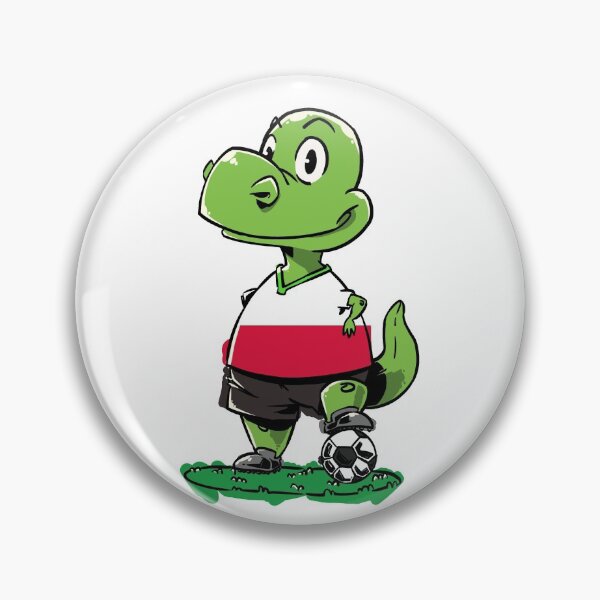Item preview, Soccer Dinosaur - Poland designed and sold by iHeartDinosaurs.