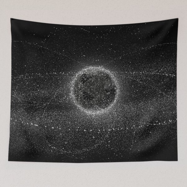 Item preview, Space Junk - All Objects in Orbit designed and sold by CedarAndCarbon.