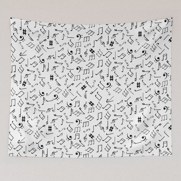 Item preview, All Music Notes Pattern designed and sold by Roy Store.